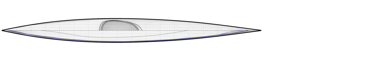 High Deck Hybrid Night Heron Sea Kayak Plans