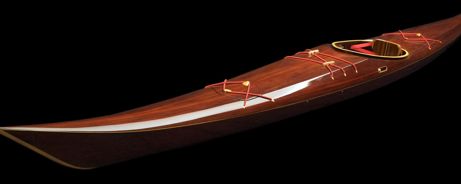 Petrel wooden sea kayak