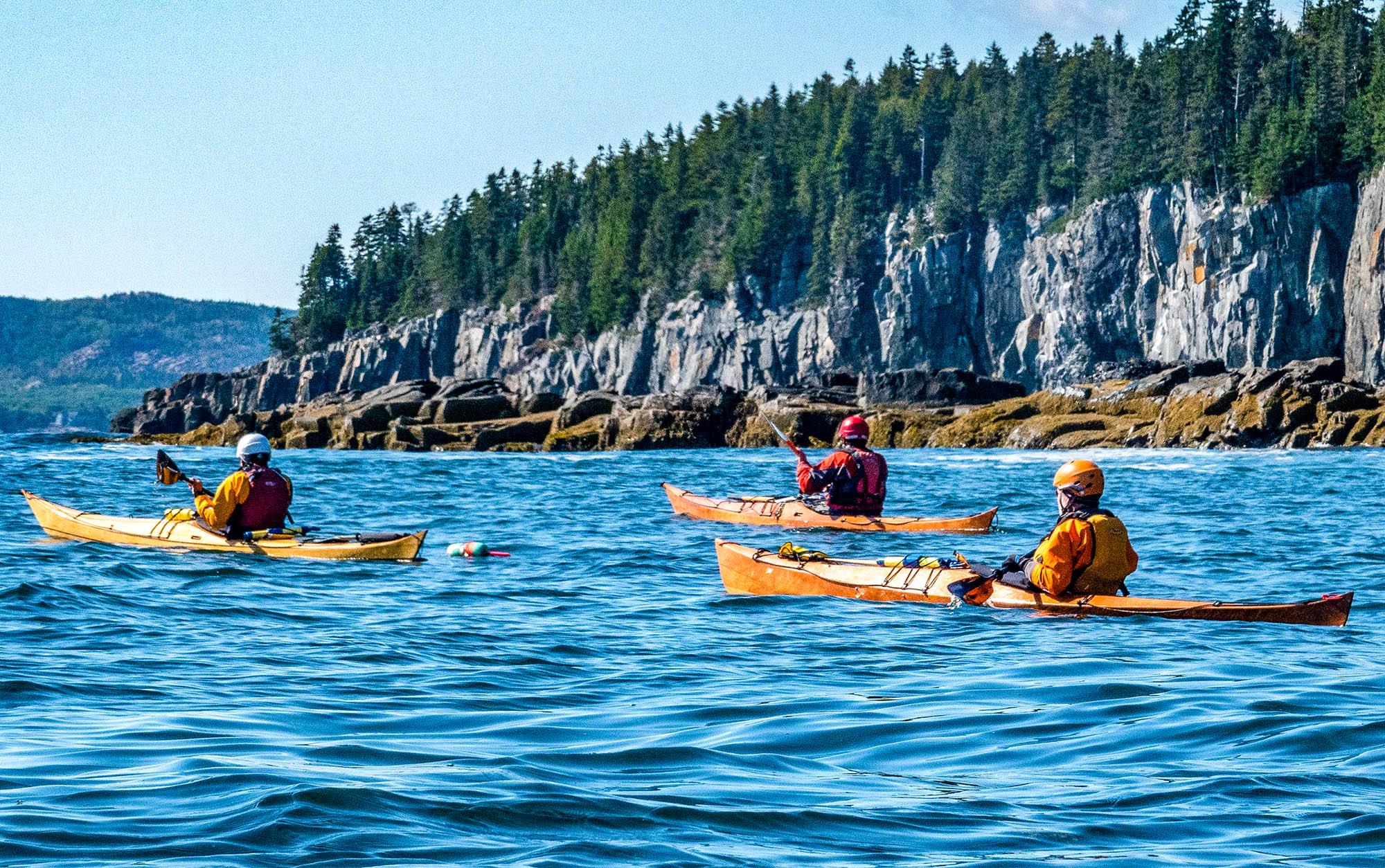 Paddling by Ironbound