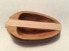 Cherry with a Maple Bar Recessed Kayak Deck Fitting